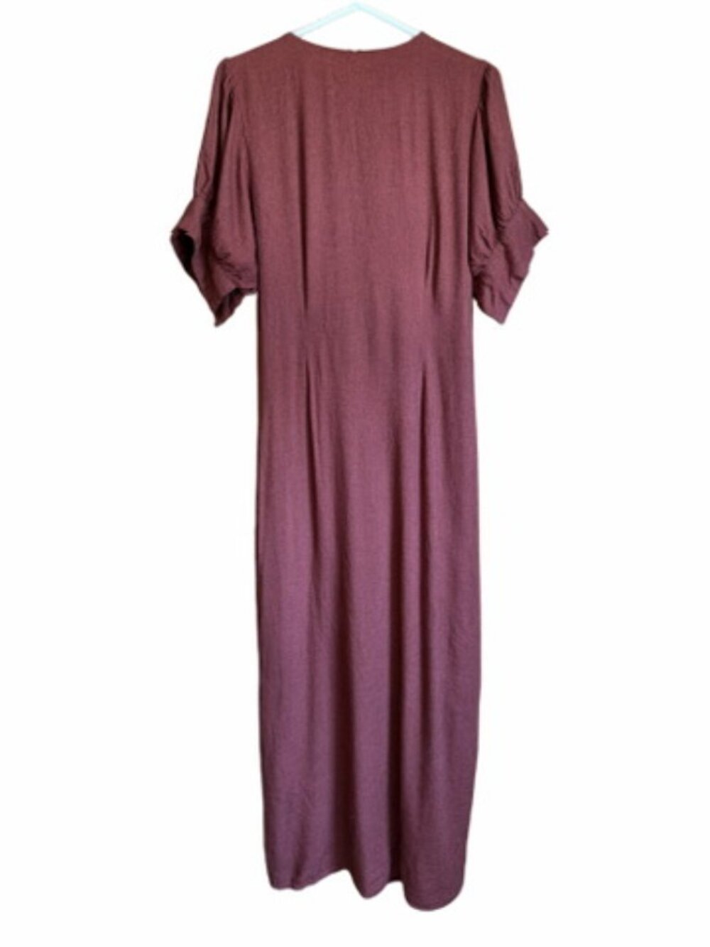 Free People Vintage Summer Midi Dress in Rust Size Large - Picture 3 of 11